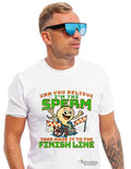 Sperm to the Finish Line - Men's Funny Graphic T-Shirt Hoodie, Sweatshirt | ZylaModa.com