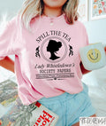 Spill The Tea Lady Whistledown's Shirt, Bridgerton Fashion Best Price Hoodie, Sweatshirt | ZylaModa.com