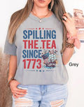 Spilling The Tea Since 1773 T Shirt Hoodie Sweater Funny 4th Of July T-shirt Boston Tea Tshirt Fourth Of July T Shirt Usa...