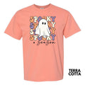 Spooky Little Ghost Season Comfort Colors T-Shirt 'NLB' Hoodie, Sweatshirt | ZylaModa.com