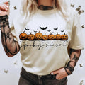 Spooky Season Shirt, Fall Pumpkin Shirt, Thanksgiving Shirt, Autumn Sweatshirt, Halloween T-Shirt Hoodie | ZylaModa.com