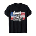 Sprint Car Racing USA Flag T-Shirt-100% Cotton-220g made in usa Hoodie, Sweatshirt | ZylaModa.com