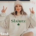St Patrick's Day Snaike Begin Sweatshirt, Hoodie, T-Shirt | ZylaModa.com
