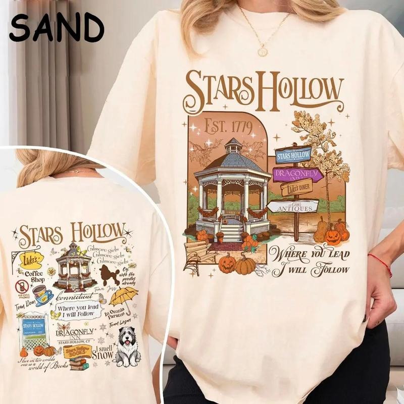 Stars Hollow Autumn Festival tshirt, sweatshirt, Gilmore Girls tee, Cozy Coffee Lover Gift, Stars Hollow Reading tee,...