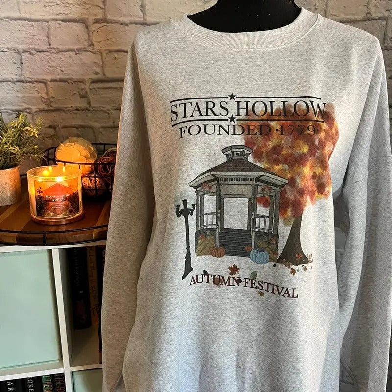 Stars Hollow Autumn Sweatshirt, trend T-Shirts, Hoodie | ZylaModa.com