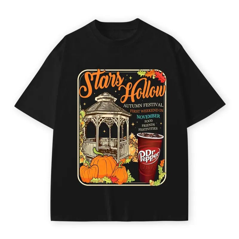 Stars Hollow Connecticut 1779 Halloween T-Shirt, Halloween T-Shirt, Gilmore Girls T-Shirt, Autumn T-Shirt, Dr Pepper...