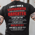 Stepdad Shirt Father's Day Gift, Bonus Dad Tee