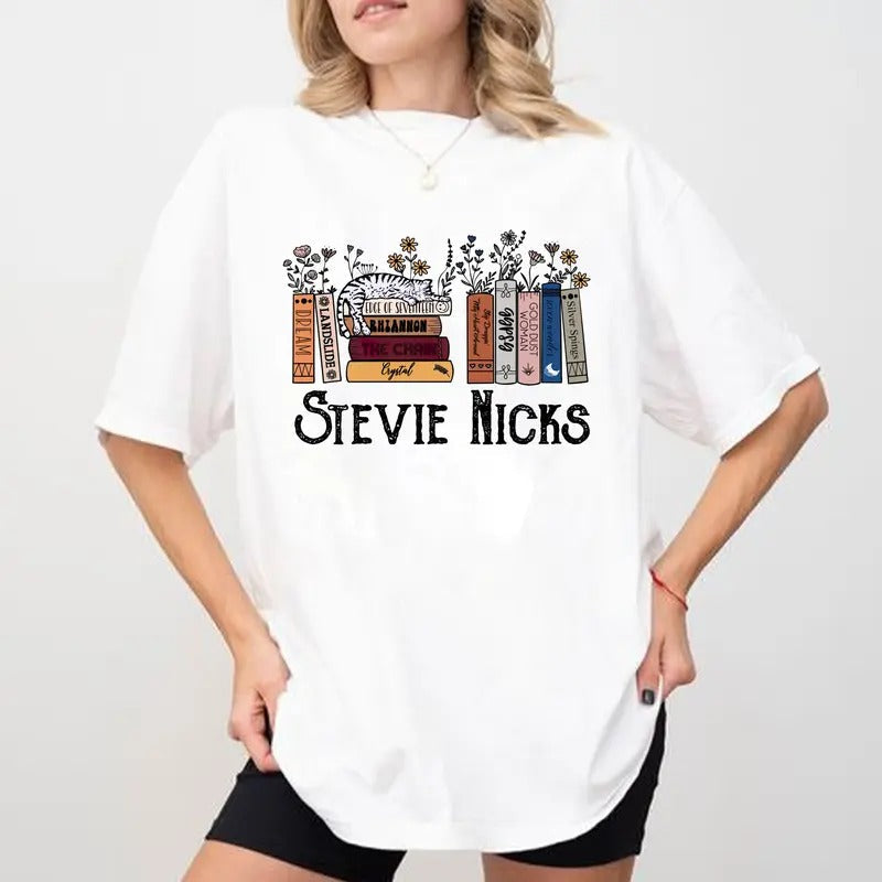 Stevie Nicks Books Shirt, Stevie Nicks Shirt Hoodie, Sweatshirt | ZylaModa.com