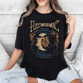 Stevie Nicks Shirt, Women's Moon Print Round Neck Tee, Vintage Trendy Casual Short Sleeve T-shirt for Daily Wear, Ladies...