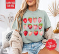 Strawberries Comfort Colors Tshirt, Fruit Summer Shirt, Cute Women's Tee, Gift For Her Hoodie, Sweatshirt | ZylaModa.com