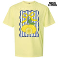 Stripe Lemon Coquette Comfort Colors T-Shirt 'NLB' Hoodie, Sweatshirt | ZylaModa.com