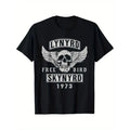 Summer Bird Skull 1973 Men's T-Shirt Made in USA Hoodie, Sweatshirt | ZylaModa.com