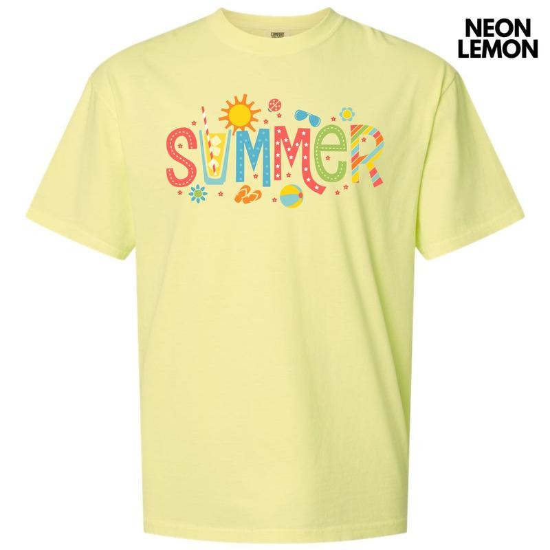 Summer Time Comfort Colors T-Shirt 'NLB' Hoodie, Sweatshirt | ZylaModa.com