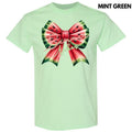 Summer Watermelon Bow Gildan Short Sleeve T-Shirt 'NLB' Hoodie, Sweatshirt | ZylaModa.com