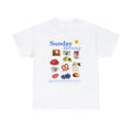 Sunday Morning Graphic Tee, Aesthetic Crewneck Shirt, Trendy Crewneck Graphic Sweatshirt, Breakfast Club Graphic...