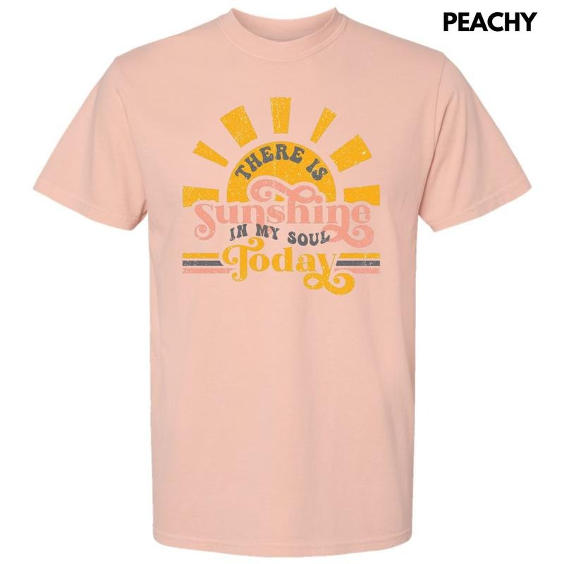 Sunshine In My Soul Comfort Colors T-Shirt Hoodie, Sweatshirt | ZylaModa.com