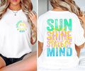 Sunshine State Of Mind T-Shirt, Retro Summer Shirt, Popular Trendy Summer Shirt, Sunshine Shirt, Preppy Summer Shirt,...