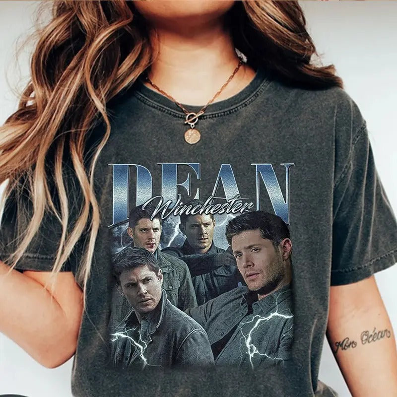 Supernatural Dean Winchester T-Shirt Hoodie, Sweatshirt | ZylaModa.com