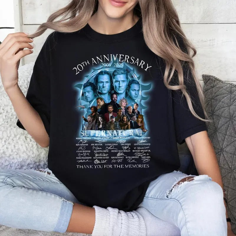 Supernatural T Shirt, Dean Sam T Shirt,  Gift For Woman and Man Unisex T-Shirt Sweatshirt Hoodie Casual Cotton | ZylaModa.com