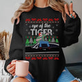 Supernatural Ugly Christmas Sweater, Dean Winchester T Shirt, Eye Of The Tiger Ugly Christmas Sweater Shirt, Christmas...
