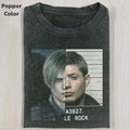 Supernatural Vintage Graphic Tee, Dean Mugshot T-Shirt, TV Series Tee, Unisex Meme Cringe Funny Shirt, Menswear...