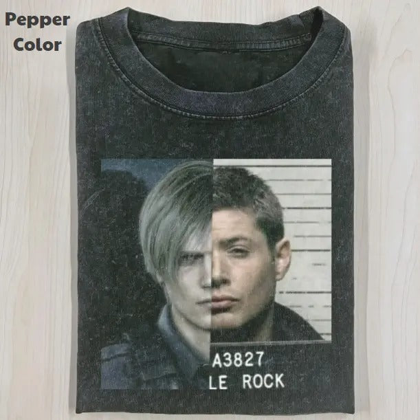 Supernatural Vintage Graphic Tee, Dean Mugshot T-Shirt, TV Series Tee, Unisex Meme Cringe Funny Shirt, Menswear...
