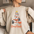 Cat Shaped Like A Pine Tree Christmas Cotton T-shirt/Sweatshirt - Unisex Style - Menswear, Top Hoodie | ZylaModa.com