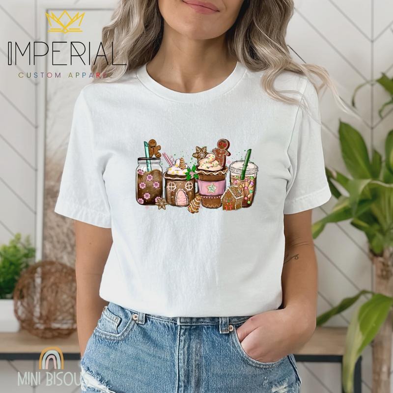 Sweet Christmas Treats T-Shirt, Premium Cotton , 2023 Holiday Tee , Christmas Festive tee Hoodie, Sweatshirt | ZylaModa.com