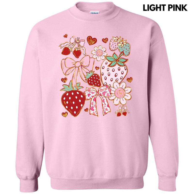 Sweet Strawberry Scene Sweatshirt 'NLB' T-Shirts, Hoodie | ZylaModa.com