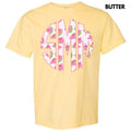 Sweet Watermelon Monogram Comfort Colors T-Shirt 'NLB' Hoodie, Sweatshirt | ZylaModa.com