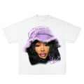 Sza Purple Tee Hoodie, Sweatshirt | ZylaModa.com