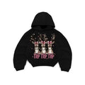 Ho Ho Ho Deer Hoodie/Sweatshirt/T-Shirt Christmas - Unisex Style 100% Cotton - For Him, For Her | ZylaModa.com