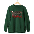 Leopard Christmas Sweatshirt/T-Shirt, For Men, For Women