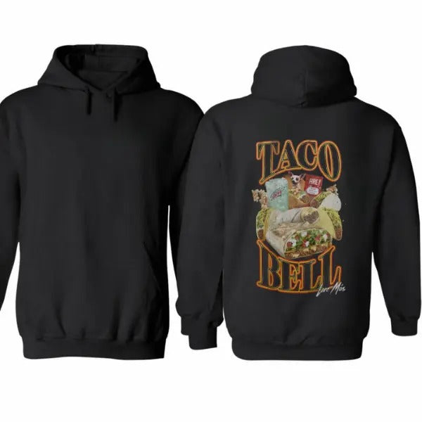 Happy Taco Bell Hoodie/Sweatshirt/T-Shirt, For Men, For Women