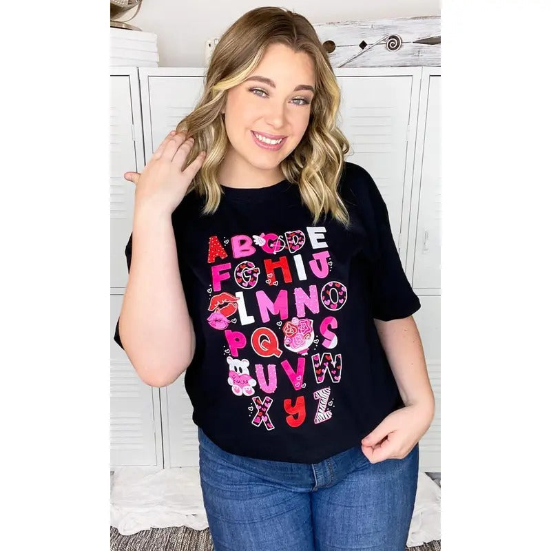 T2D Alphabet Valentine T-Shirt Hoodie, Sweatshirt | ZylaModa.com