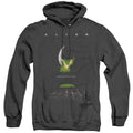 Alien Poster Heather Mens Hoodie Black T-Shirts, Sweatshirt | ZylaModa.com