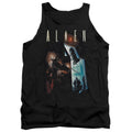 Alien Around The Corner Mens Tank Top Shirt Black Hoodie, Sweatshirt | ZylaModa.com