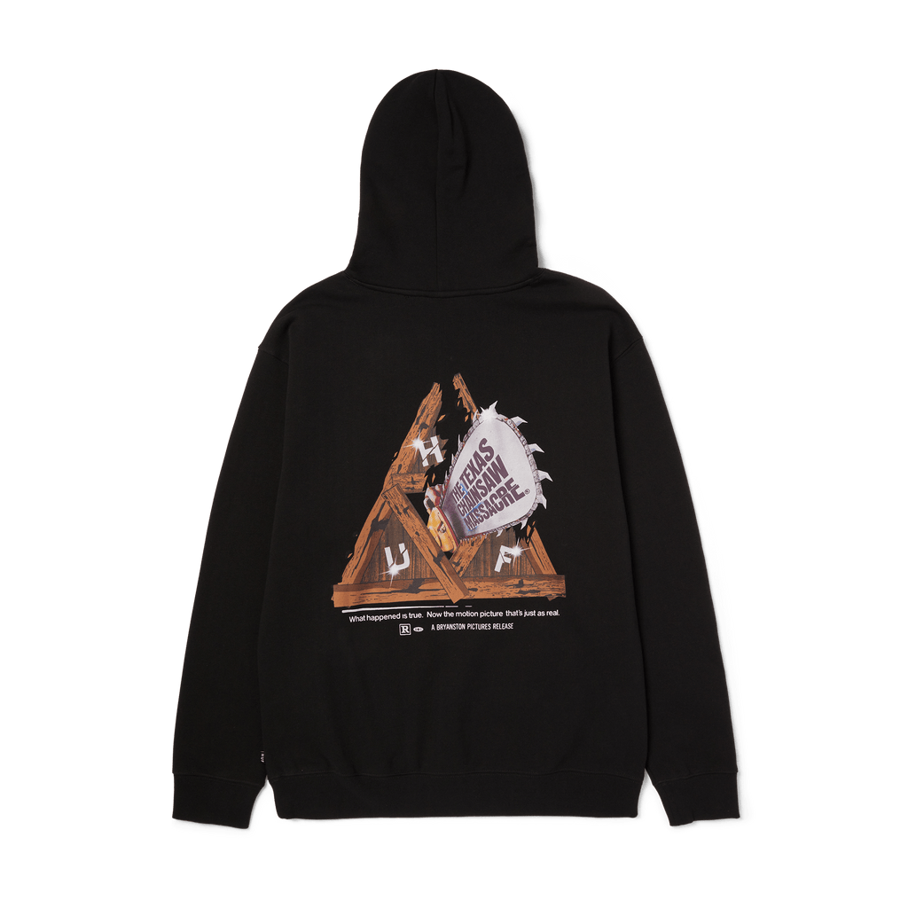 HUF x The Texas Chainsaw Massacre Triple Triangle Pullover Hoodie T-Shirts, Sweatshirt | ZylaModa.com (Image 2)