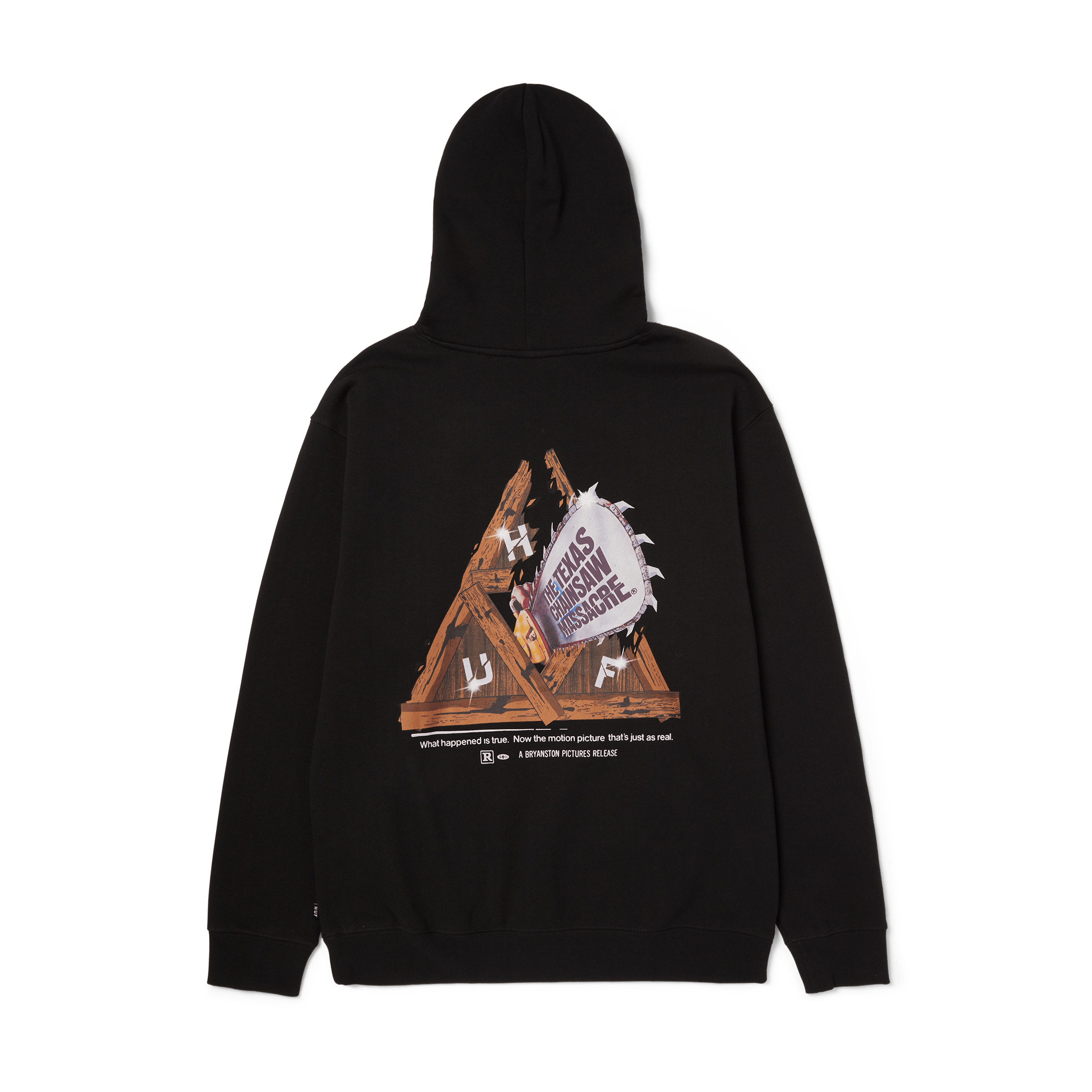 HUF x The Texas Chainsaw Massacre Triple Triangle Pullover Hoodie T-Shirts, Sweatshirt | ZylaModa.com (Image 2)