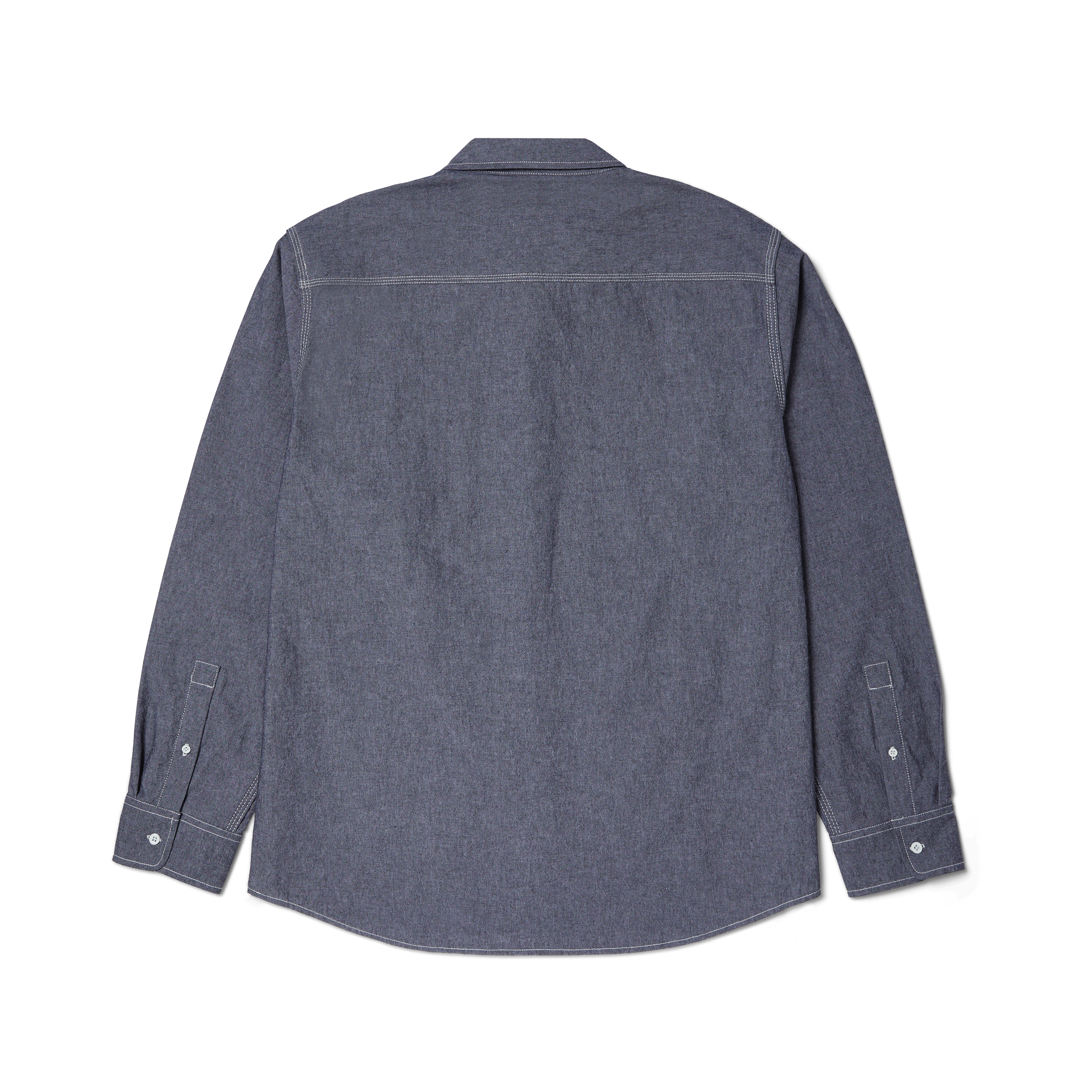 Total Eclipse Chambray Shirt Hoodie, Sweatshirt | ZylaModa.com (Image 2)