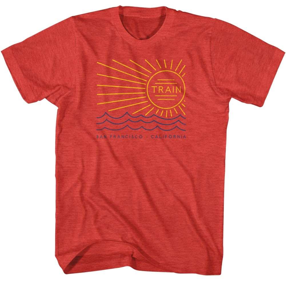 Train Sunshine Official Heather T-Shirt Hoodie, Sweatshirt | ZylaModa.com