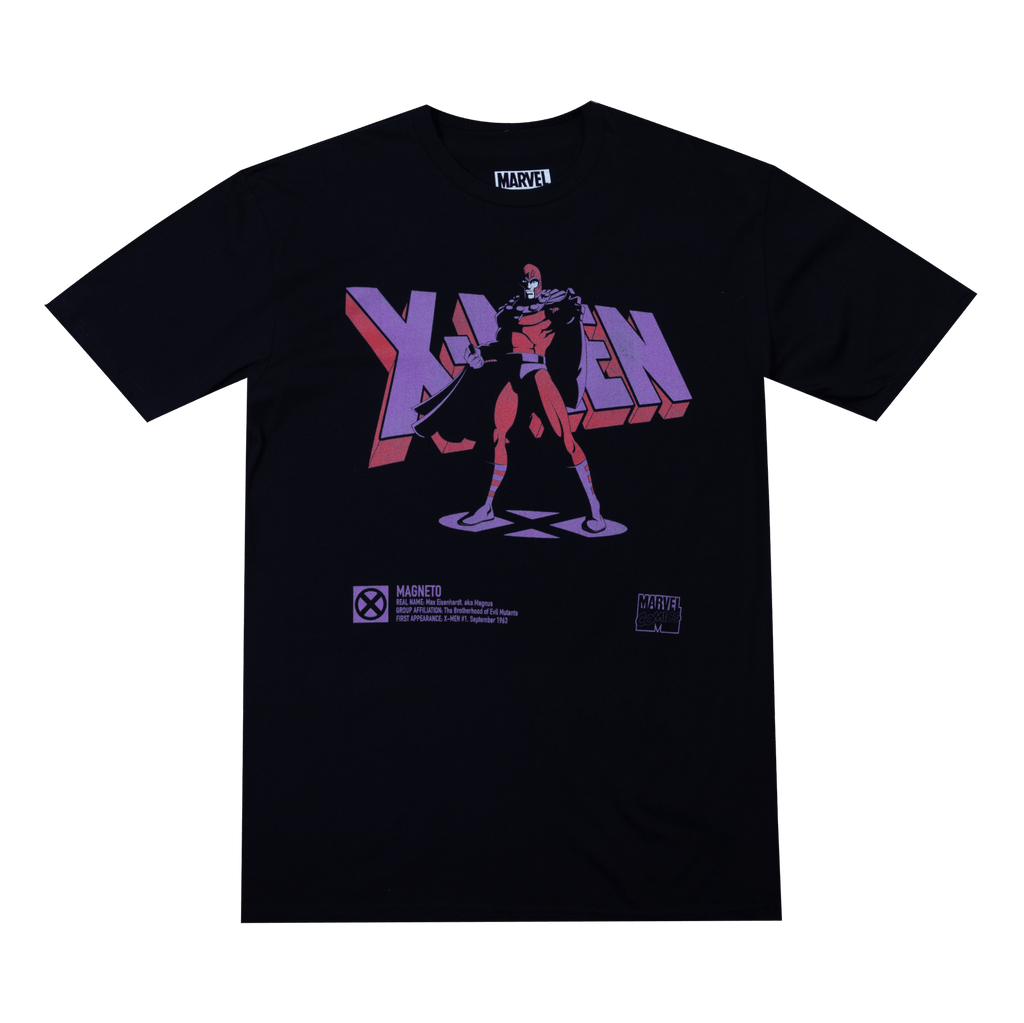 X-Men 90's Magneto Black Tee Hoodie, Sweatshirt | ZylaModa.com (Image 1)
