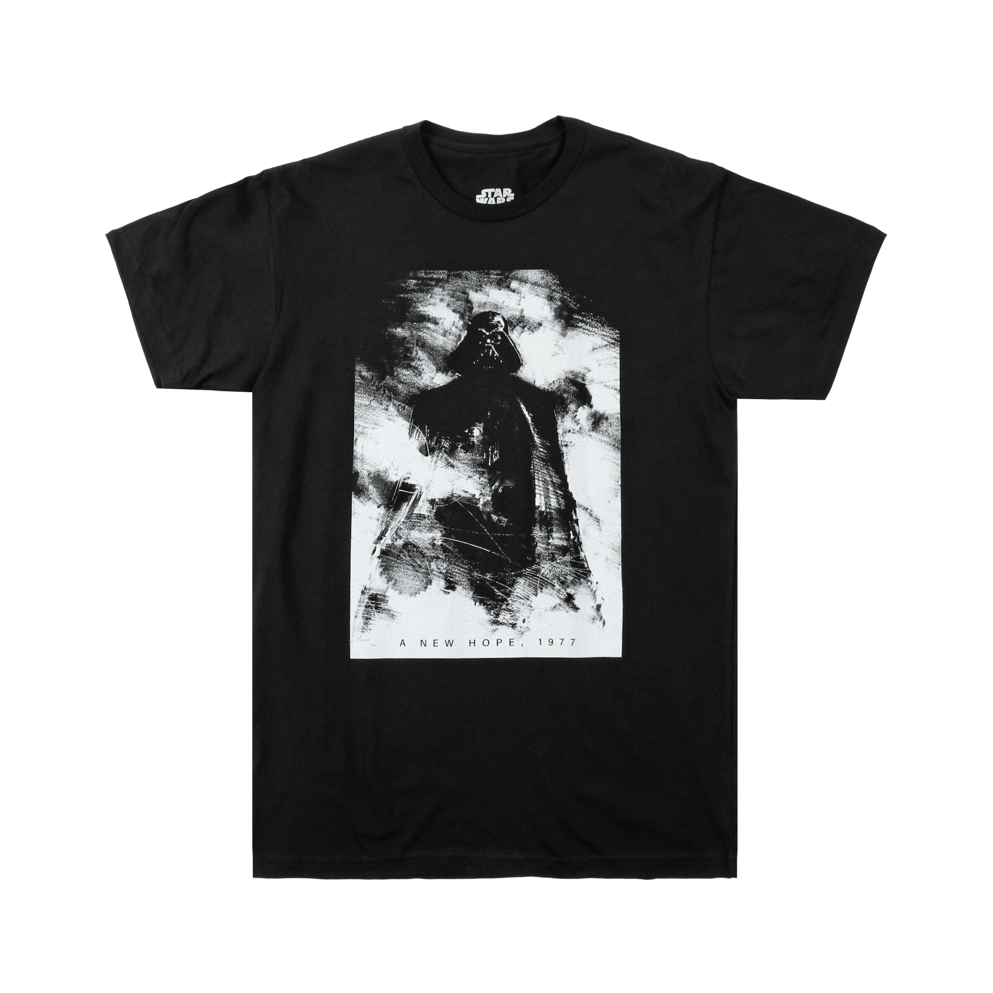 Vader Illustration Charcoal Tee Hoodie, Sweatshirt | ZylaModa.com (Image 1)