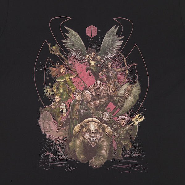 Vox Machina Campaign Black Tee Hoodie, Sweatshirt | ZylaModa.com (Image 2)