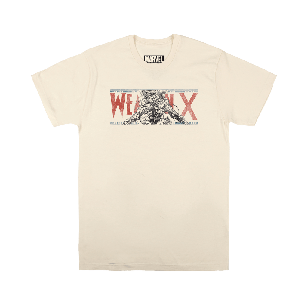Weapon X Wolverine Natural Tee Hoodie, Sweatshirt | ZylaModa.com (Image 1)