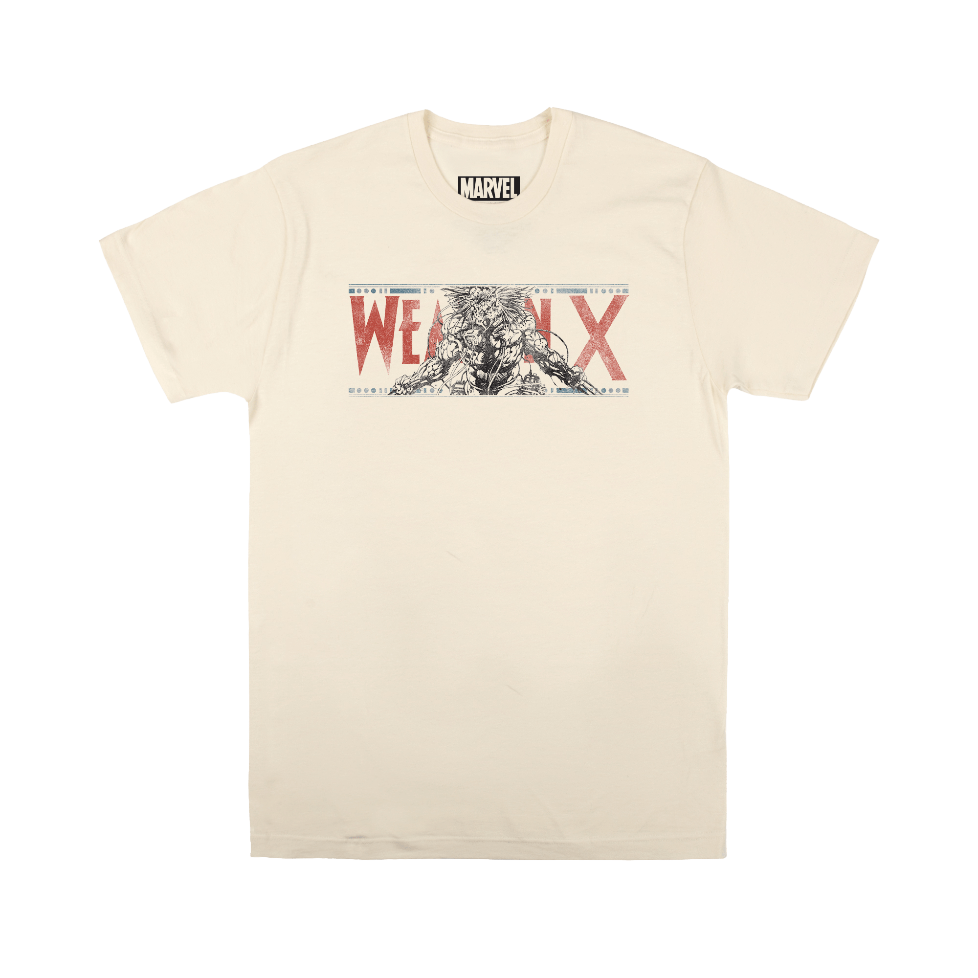 Weapon X Wolverine Natural Tee Hoodie, Sweatshirt | ZylaModa.com (Image 1)