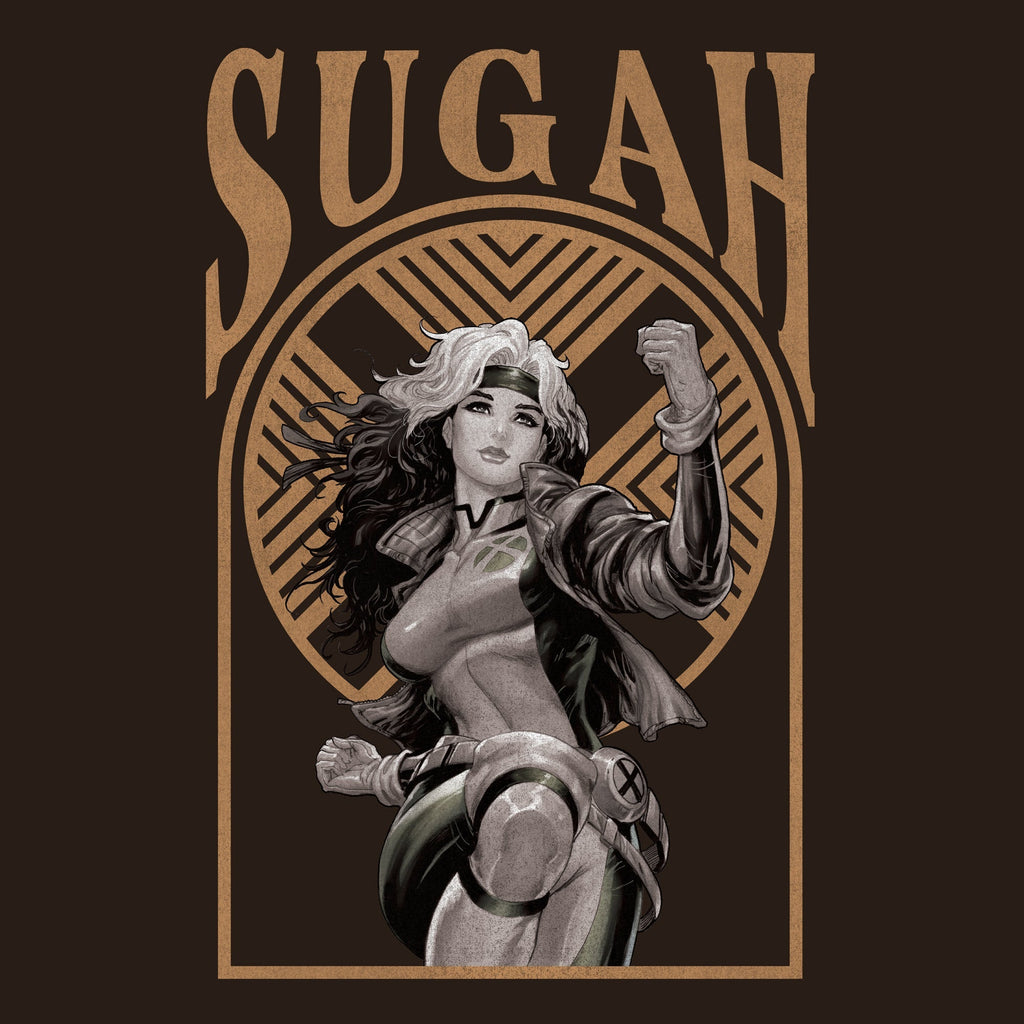 X-Men Rogue Sugah Brown Tee Hoodie, Sweatshirt | ZylaModa.com (Image 3)
