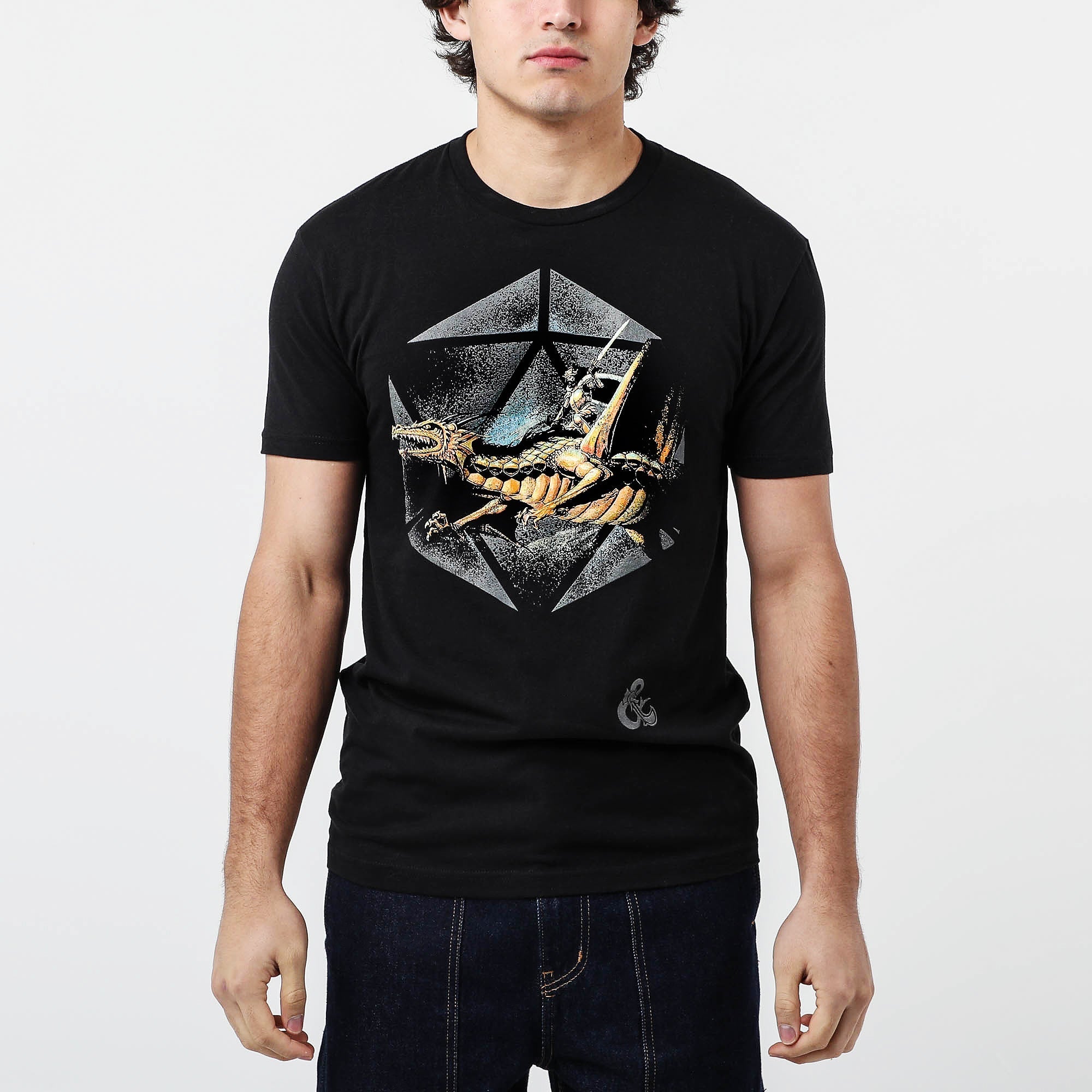 Vintage Master Rules Gold Dragon Black Tee Hoodie, Sweatshirt | ZylaModa.com (Image 2)