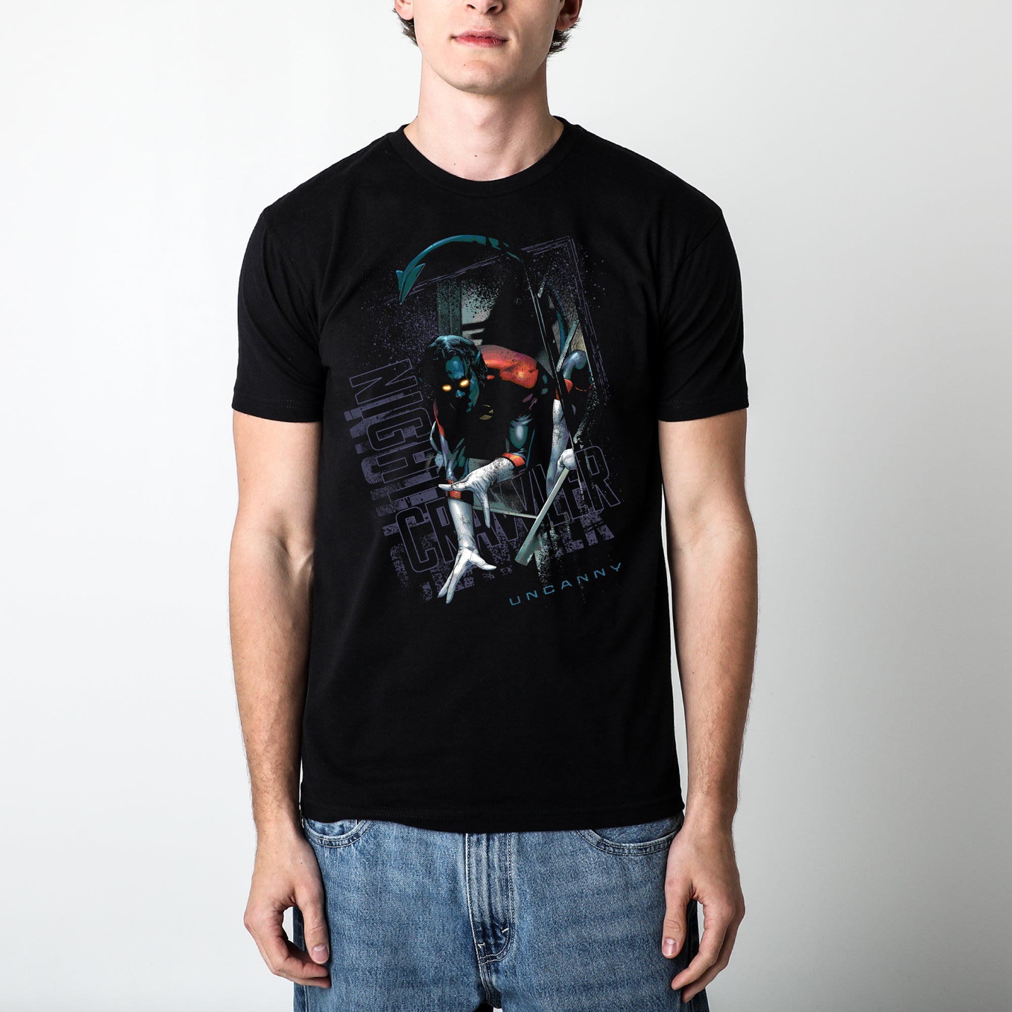 Uncanny X-Men Nightcrawler Black Tee Hoodie, Sweatshirt | ZylaModa.com (Image 2)