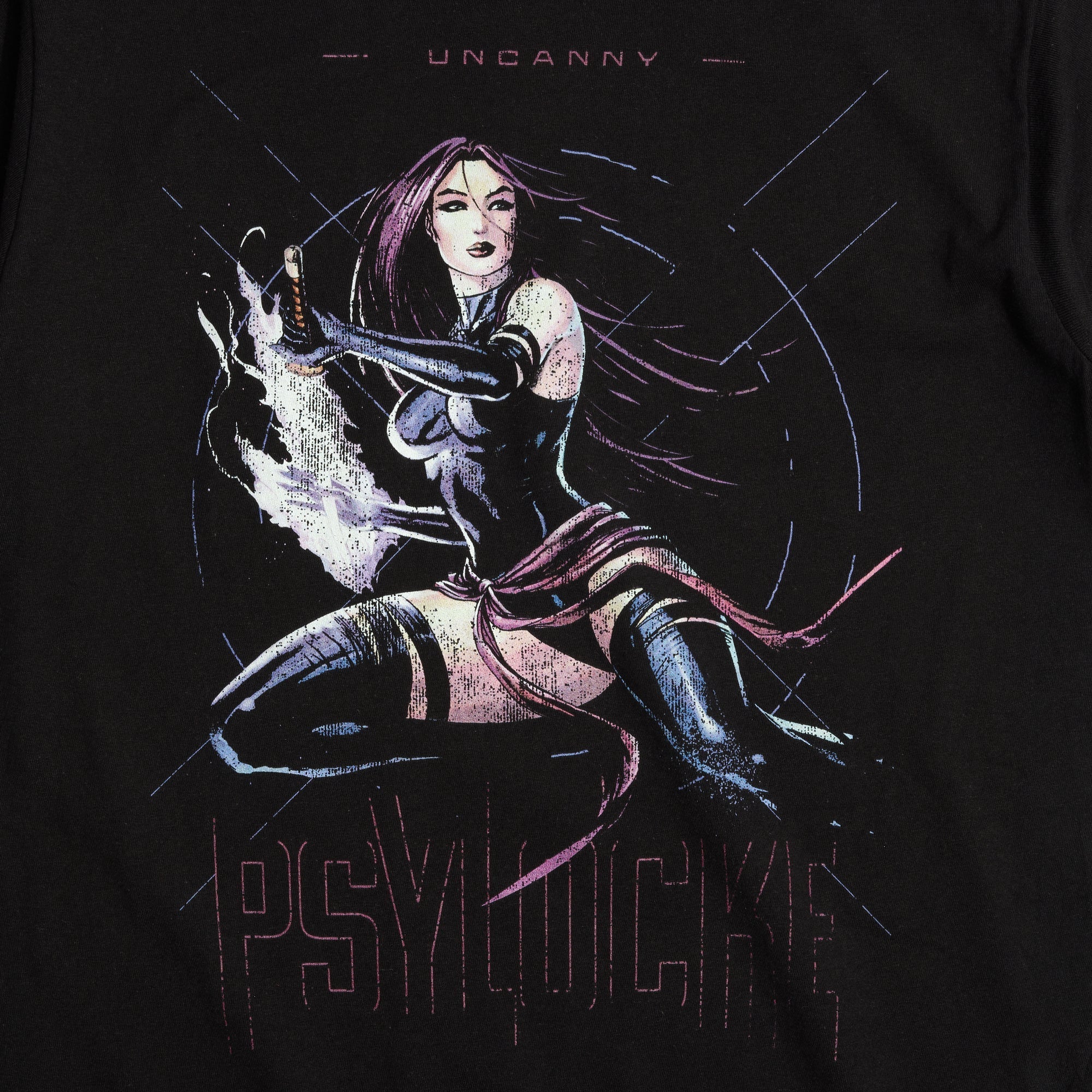 Uncanny X-Men Psylocke Black Tee Hoodie, Sweatshirt | ZylaModa.com (Image 3)